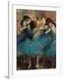 Dancers in Blue (Danseuses Bleues)-Edgar Degas-Framed Giclee Print