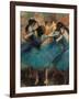 Dancers in Blue (Danseuses Bleues)-Edgar Degas-Framed Giclee Print