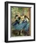 Dancers in Blue-Edgar Degas-Framed Art Print