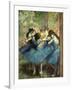 Dancers in Blue-Edgar Degas-Framed Art Print