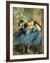 Dancers in Blue-Edgar Degas-Framed Art Print