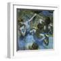 Dancers in Blue-Edgar Degas-Framed Art Print