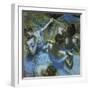 Dancers in Blue-Edgar Degas-Framed Art Print