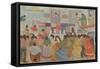 Dancers in Haiti (Oil on Canvas)-Pedro Figari-Framed Stretched Canvas