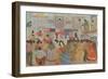 Dancers in Haiti (Oil on Canvas)-Pedro Figari-Framed Giclee Print