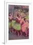 Dancers in Lemon and Pink-Edgar Degas-Framed Giclee Print