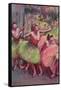 Dancers in Lemon and Pink-Edgar Degas-Framed Stretched Canvas