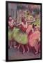 Dancers in Lemon and Pink-Edgar Degas-Framed Giclee Print