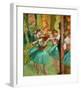 Dancers in Pink and Green-Edgar Degas-Framed Giclee Print