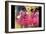 Dancers in Pink Between the Scenes-Edgar Degas-Framed Art Print