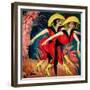 Dancers in Red, 1914-Ernst Ludwig Kirchner-Framed Giclee Print