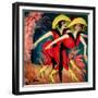 Dancers in Red, 1914-Ernst Ludwig Kirchner-Framed Giclee Print