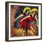 Dancers in Red, 1914-Ernst Ludwig Kirchner-Framed Giclee Print