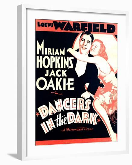 Dancers in The Dark, Jack Oakie, Miriam Hopkins, 1932-null-Framed Art Print