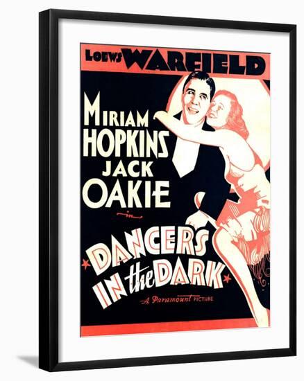 Dancers in The Dark, Jack Oakie, Miriam Hopkins, 1932-null-Framed Art Print