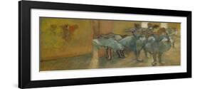 Dancers in the Foyer, about 1889-Edgar Degas-Framed Giclee Print