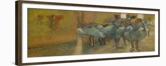 Dancers in the Foyer, about 1889-Edgar Degas-Framed Giclee Print