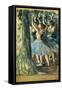 Dancers in the Scene; Danseuses En Scene, C. 1898-Edgar Degas-Framed Stretched Canvas