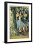 Dancers in the Scene; Danseuses En Scene, C. 1898-Edgar Degas-Framed Giclee Print