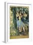 Dancers in the Scene; Danseuses En Scene, C. 1898-Edgar Degas-Framed Giclee Print