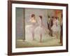 Dancers in the Wings at the Opera, C.1900-Jean Louis Forain-Framed Giclee Print