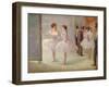 Dancers in the Wings at the Opera, C.1900-Jean Louis Forain-Framed Giclee Print