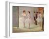 Dancers in the Wings at the Opera, C.1900-Jean Louis Forain-Framed Giclee Print