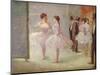 Dancers in the Wings at the Opera, C.1900-Jean Louis Forain-Mounted Giclee Print