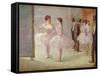 Dancers in the Wings at the Opera, C.1900-Jean Louis Forain-Framed Stretched Canvas