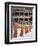 Dancers in Traditional Costume, Autumn Tsechu (Festival) at Trashi Chhoe Dzong, Bhutan, Asia-Christian Kober-Framed Photographic Print