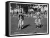 Dancers in Traditional Dress, Bangkok, Thailand, Early 20th Century-null-Framed Stretched Canvas