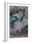 Dancers in Violet-Edgar Degas-Framed Giclee Print