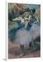 Dancers in Violet-Edgar Degas-Framed Giclee Print