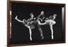 Dancers Jacques D'Amboise and Suki Schorr in NYC Ballet Production of "Stars and Stripes"-Gjon Mili-Framed Photographic Print