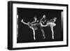 Dancers Jacques D'Amboise and Suki Schorr in NYC Ballet Production of "Stars and Stripes"-Gjon Mili-Framed Photographic Print