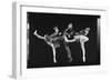 Dancers Jacques D'Amboise and Suki Schorr in NYC Ballet Production of "Stars and Stripes"-Gjon Mili-Framed Photographic Print