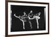 Dancers Jacques D'Amboise and Suki Schorr in NYC Ballet Production of "Stars and Stripes"-Gjon Mili-Framed Photographic Print