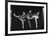 Dancers Jacques D'Amboise and Suki Schorr in NYC Ballet Production of "Stars and Stripes"-Gjon Mili-Framed Photographic Print