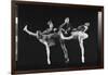 Dancers Jacques D'Amboise and Suki Schorr in NYC Ballet Production of "Stars and Stripes"-Gjon Mili-Framed Premium Photographic Print