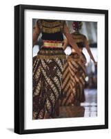 Dancers of Gamelan Performance Inside Kraton (Palace of Sultans), Yogyakarta, Java, Indonesia-Ian Trower-Framed Photographic Print