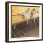 Dancers Practicing at the Bar, 1876-Edgar Degas-Framed Giclee Print