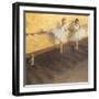 Dancers Practicing at the Bar, 1876-Edgar Degas-Framed Giclee Print