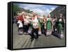 Dancers, Summer Festival, Sergiev Posad, Russia-Gavin Hellier-Framed Stretched Canvas