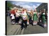 Dancers, Summer Festival, Sergiev Posad, Russia-Gavin Hellier-Stretched Canvas