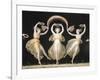 Dancers with Veils and Crowns-Antonio Canova-Framed Giclee Print