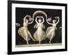 Dancers with Veils and Crowns-Antonio Canova-Framed Giclee Print