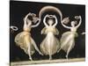 Dancers with Veils and Crowns-Antonio Canova-Stretched Canvas