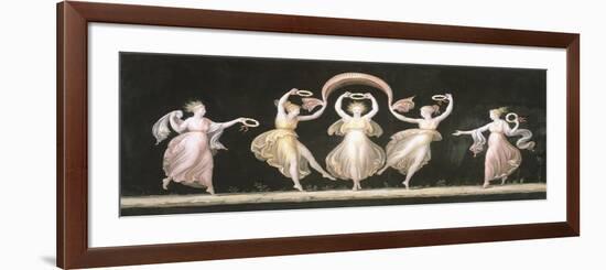 Dancers with Veils and Crowns-Antonio Canova-Framed Giclee Print