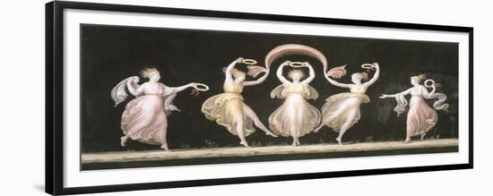 Dancers with Veils and Crowns-Antonio Canova-Framed Giclee Print