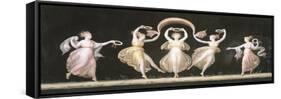 Dancers with Veils and Crowns-Antonio Canova-Framed Stretched Canvas